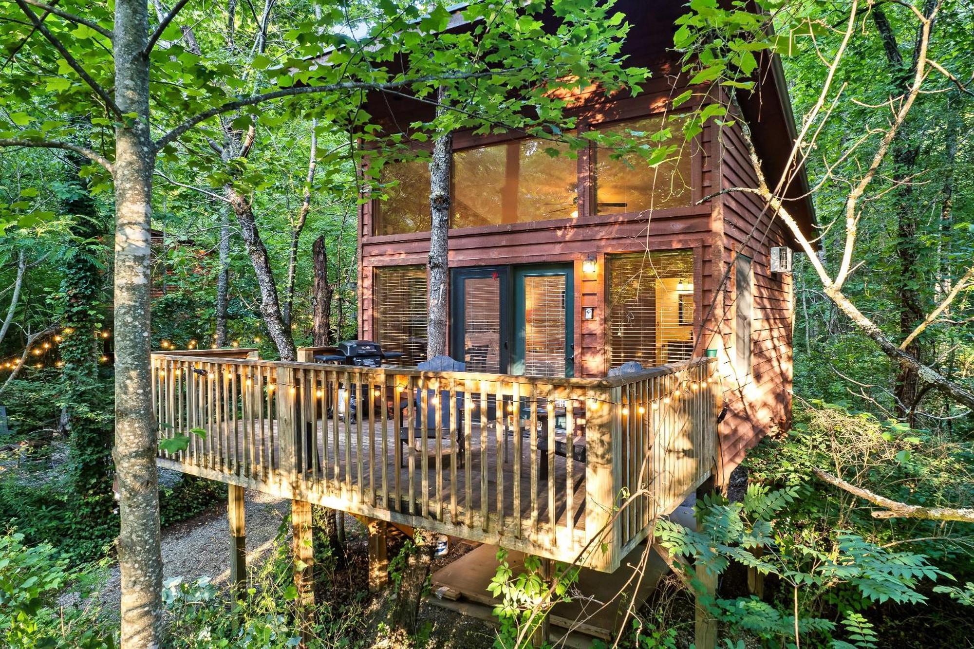 Rivers Edge Treehouses Robbinsville Kültér fotó