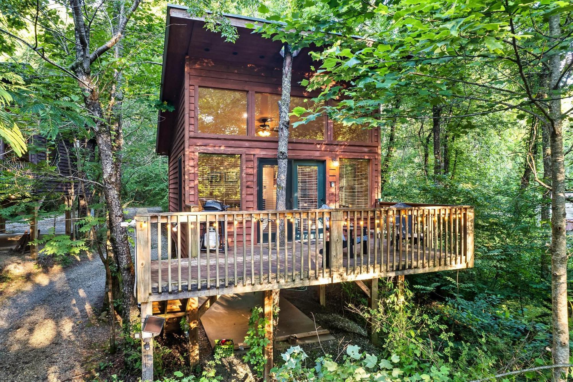 Rivers Edge Treehouses Robbinsville Kültér fotó