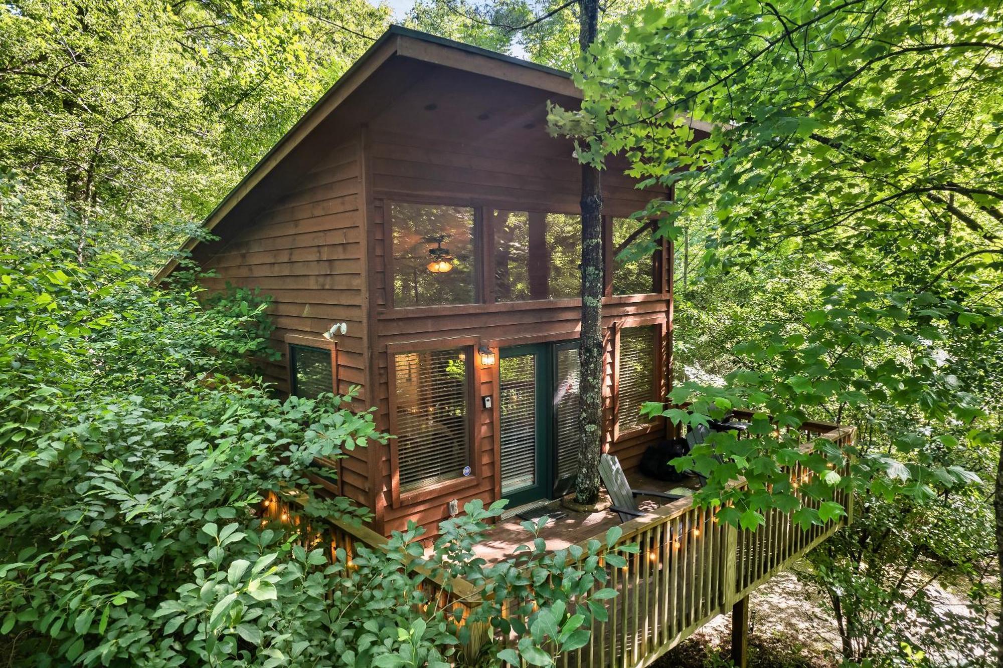 Rivers Edge Treehouses Robbinsville Kültér fotó