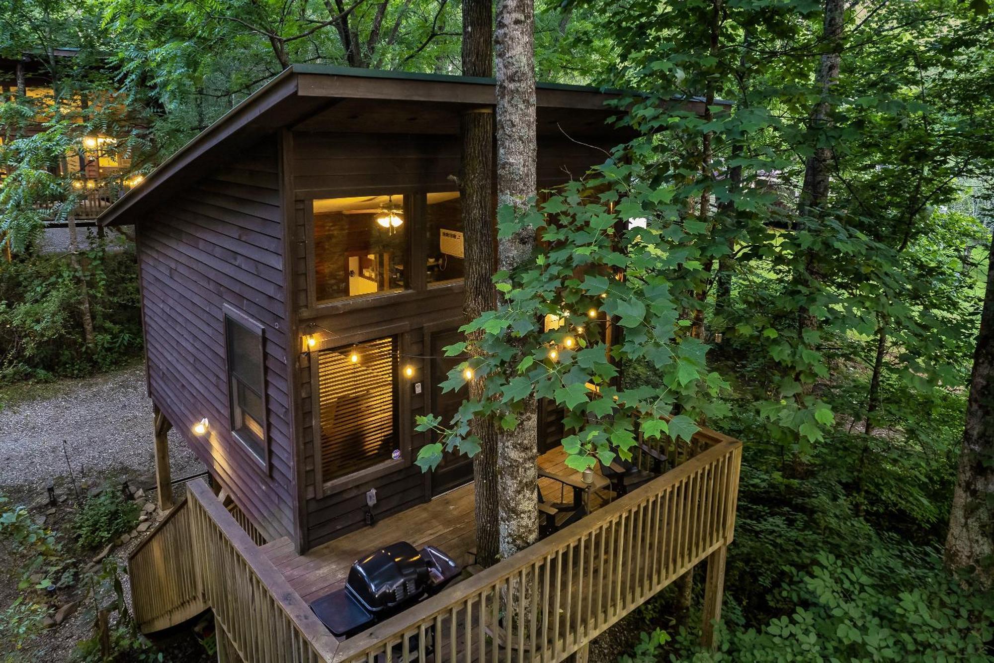 Rivers Edge Treehouses Robbinsville Kültér fotó