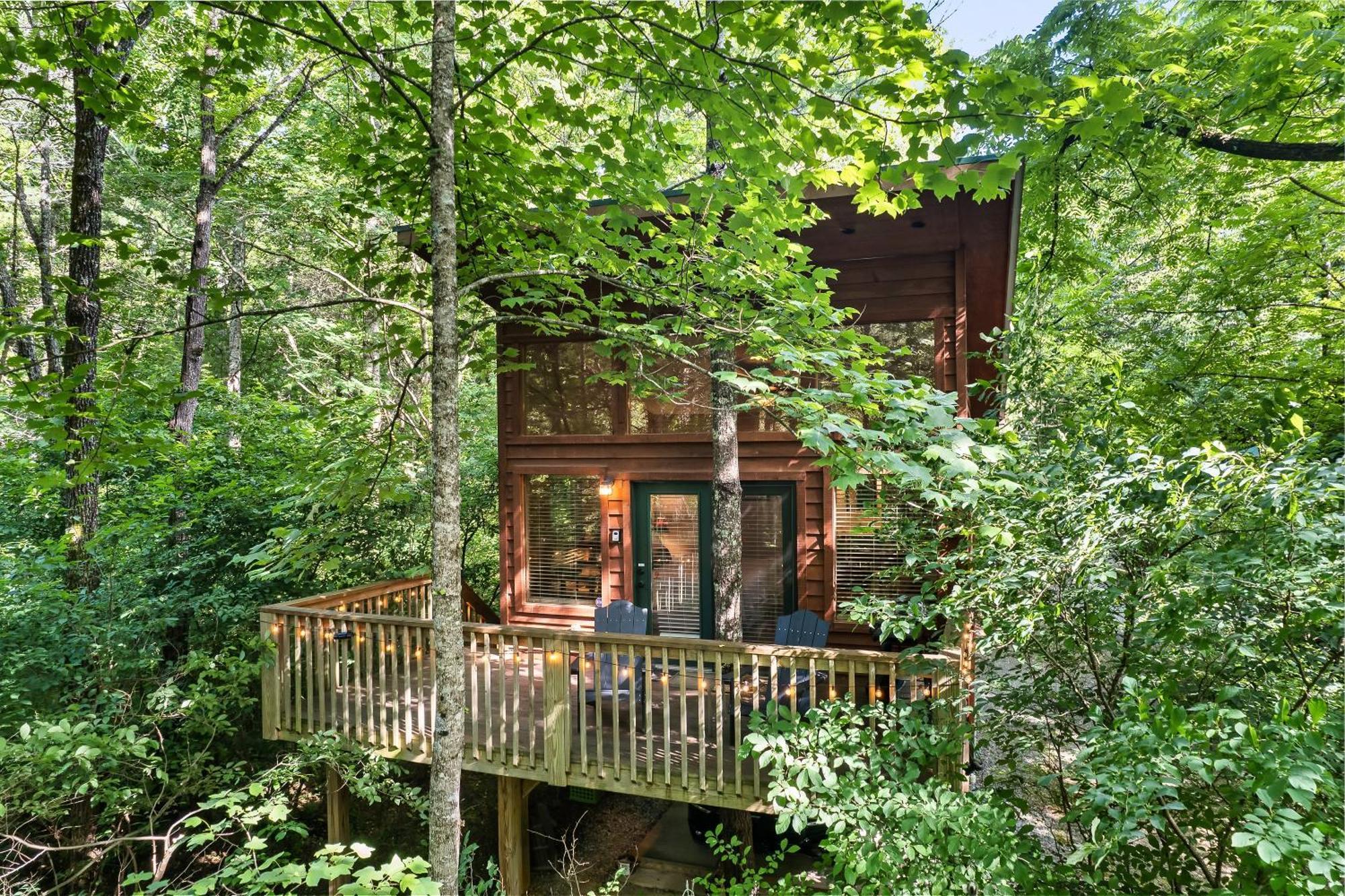 Rivers Edge Treehouses Robbinsville Kültér fotó